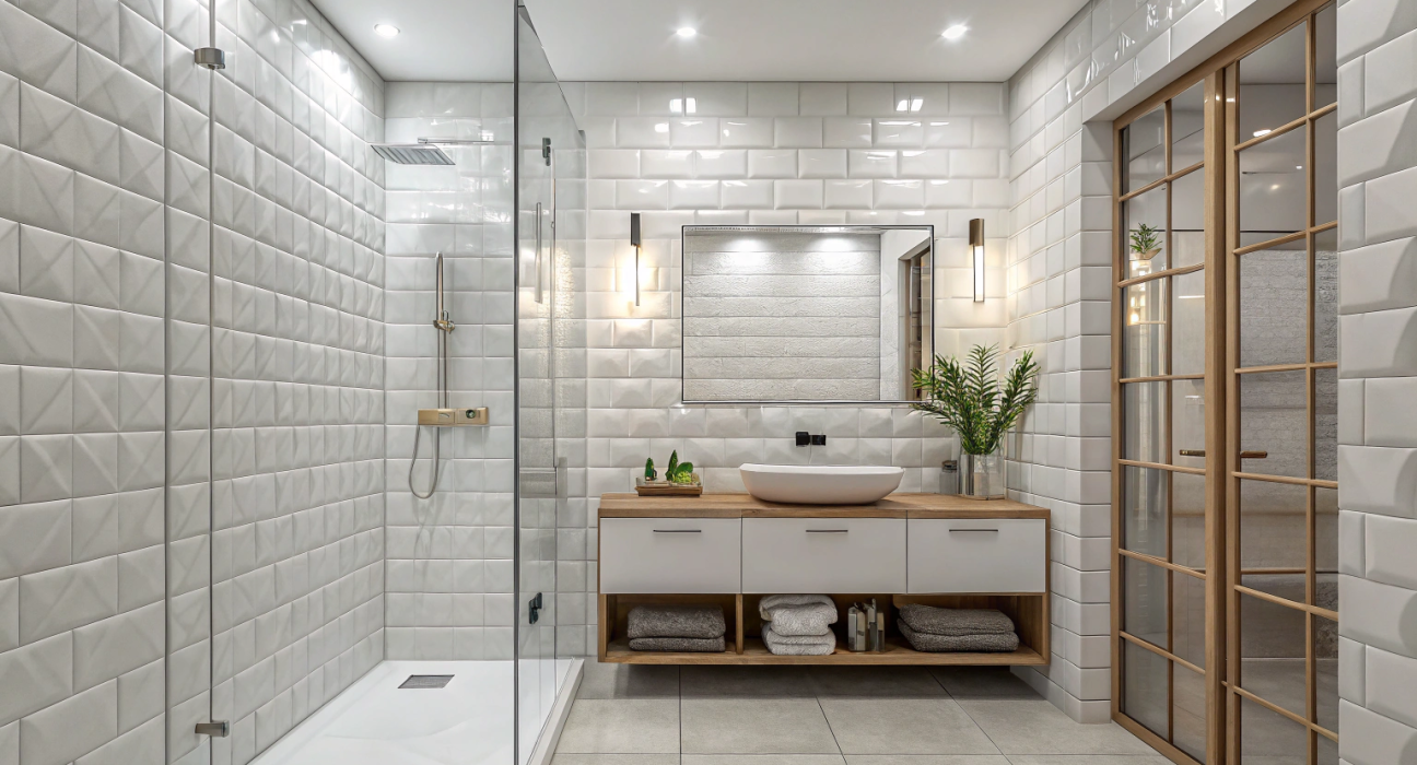Which tiles are best for the bathroom?