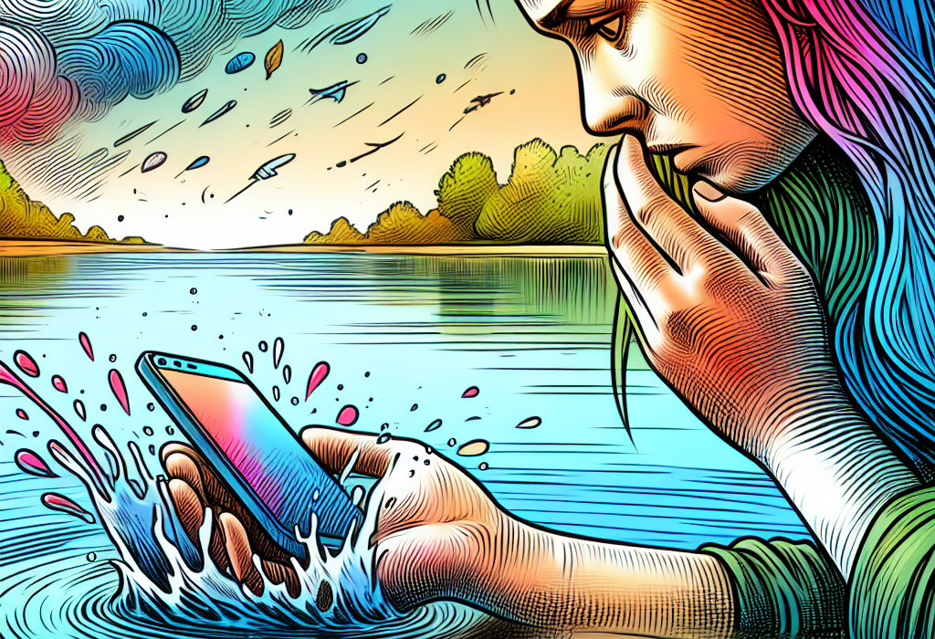 Що робити якщо телефон впав у воду?