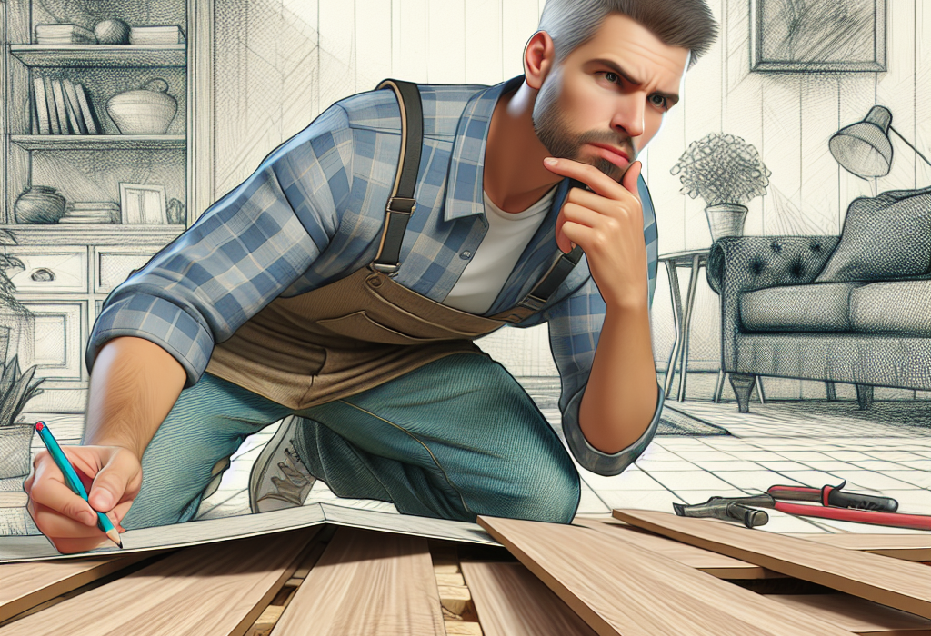 Здувся ламінат, що робити?