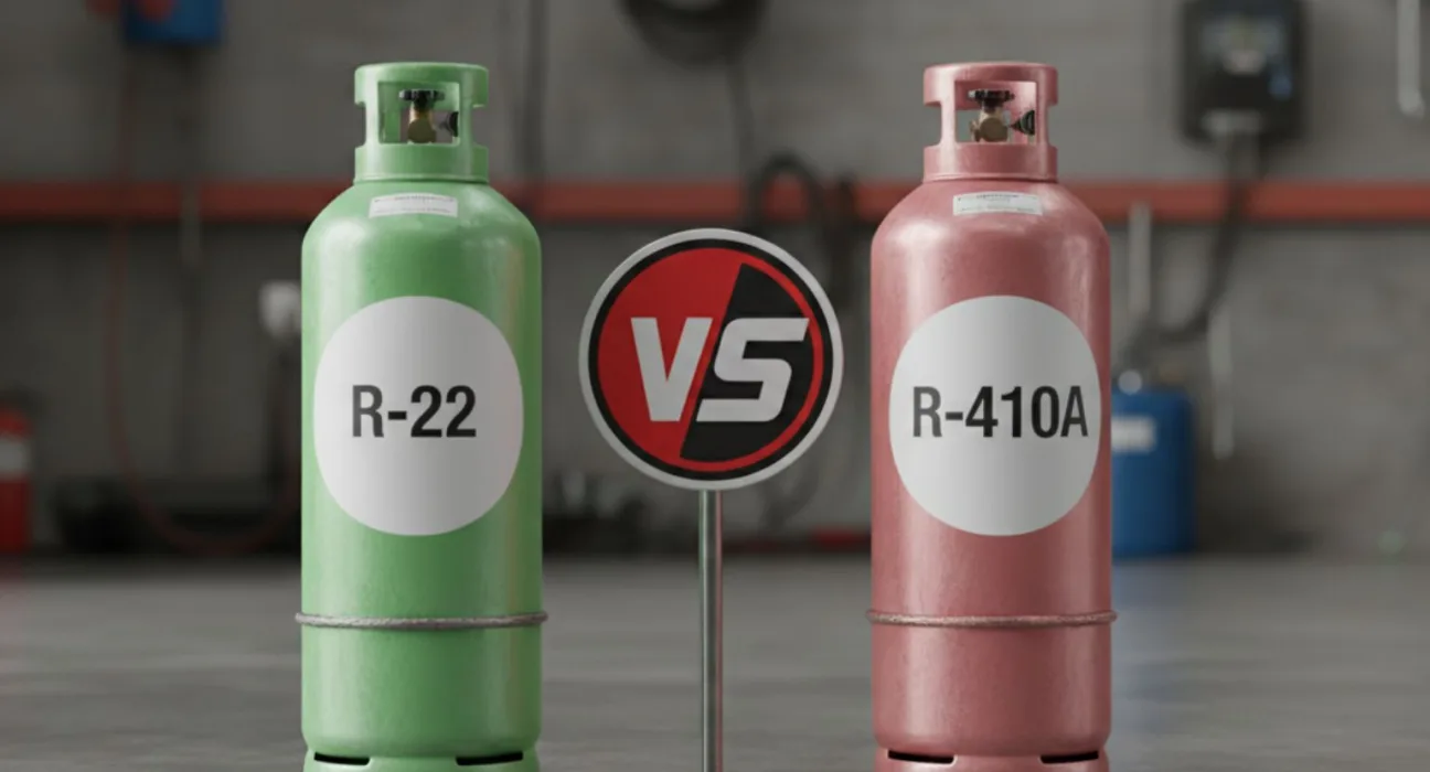 чем отличается фреон 410 от 22