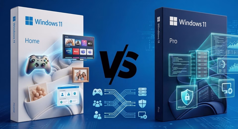 Какой Windows 11 лучше pro или home