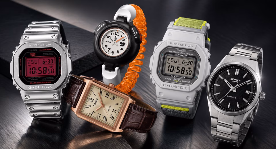 Новинки Casio які очікуються у 2026 році