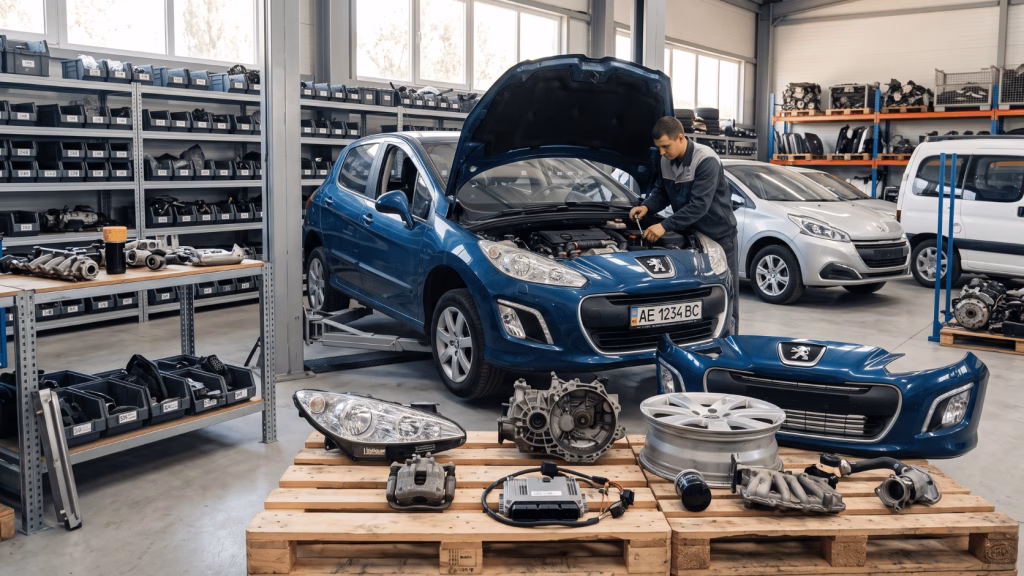 Запчастини Peugeot