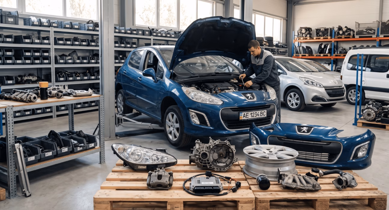 Запчастини Peugeot