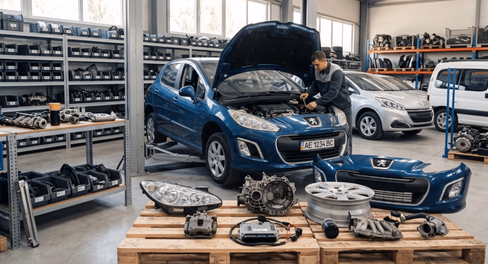 Запчастини Peugeot
